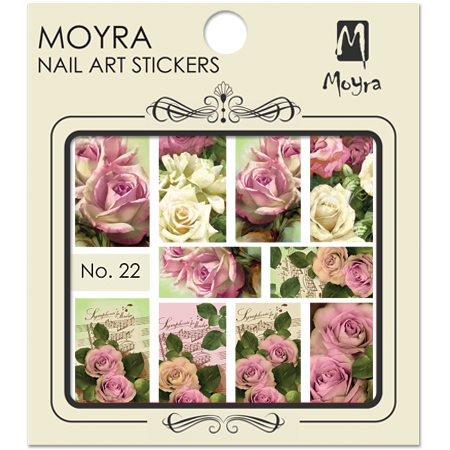 Moyraのネイル アート　ウォーター ステッカー No. 22