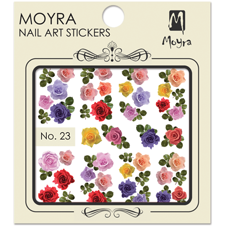 Moyraのネイル アート　ウォーター ステッカー No. 23