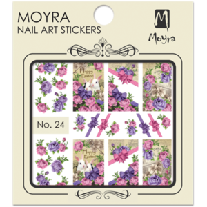 Moyraのネイル アート　ウォーター ステッカー No. 24