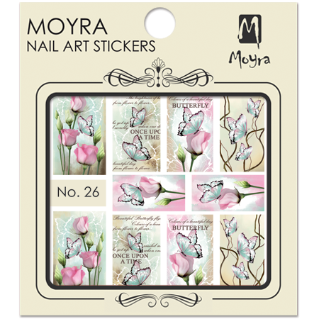 Moyraのネイル アート　ウォーター ステッカー No. 26
