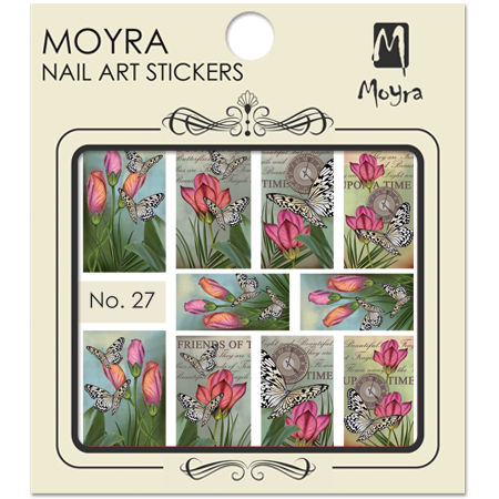 Moyraのネイル アート　ウォーター ステッカー No. 27