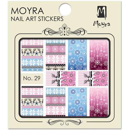 Moyraのネイル アート　ウォーター ステッカー No. 29