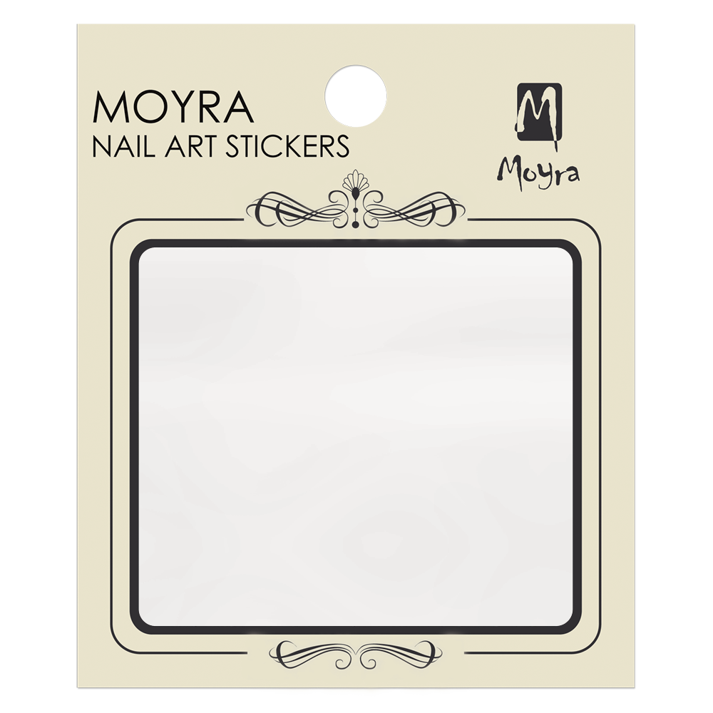 Moyraのネイル アート　ウォーター ステッカー Transparent
