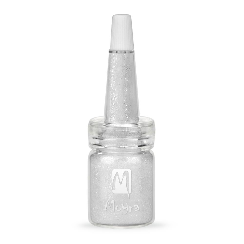 Moyra ボトルにグリッターパウダー Glitter powders in bottle No. 18