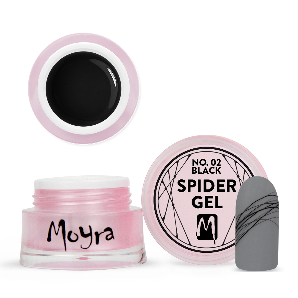 Moyra Spider gel スパイダージェル No. 04 Silver