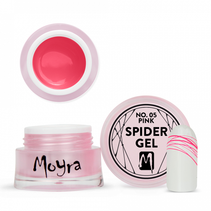 Moyra Spider gel スパイダージェル No. 05 Pink
